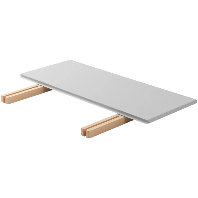 Photo of Ch327t Extension Board, Grey Lacquered Mdf - Accessories Table - Hans J. Wegner - Grey - Mdf