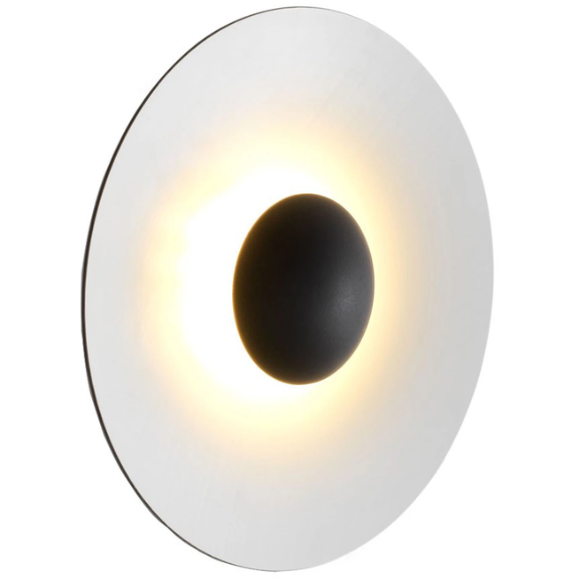 Photo of Ginger 60 C - Oak, White - Wall lamps - Joan Gaspar - Wood-coloured