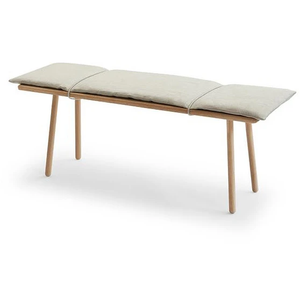 Photo of Skagerak Georg Bench From Fritz Hansen (oak (linen/ Fibre Wadding))