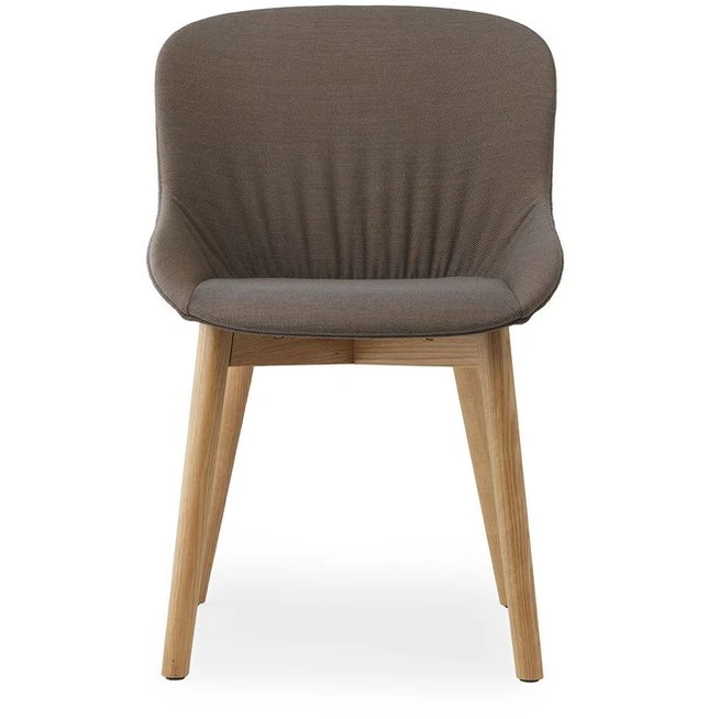 Photo of Hyg Comfort Chair Full Upholstery - Spisebordsstol - Base: Oak / Steelcut Trio 376 - H84 X L54 X D55,5 X Sh46 Cm