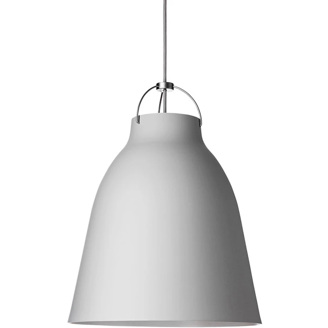 Photo of Caravaggio Pendant, Matt Fra Fritz Hansen (p3 (ø400mm), Grey