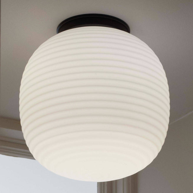Photo of Lantern Globe Ceiling Lamp