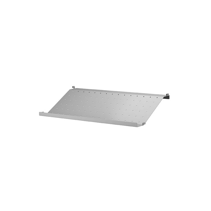 Photo of String Shoe Rack in Metal 58x30, Grey - Shoe Racks - Nils Strinning - Beige - Metal