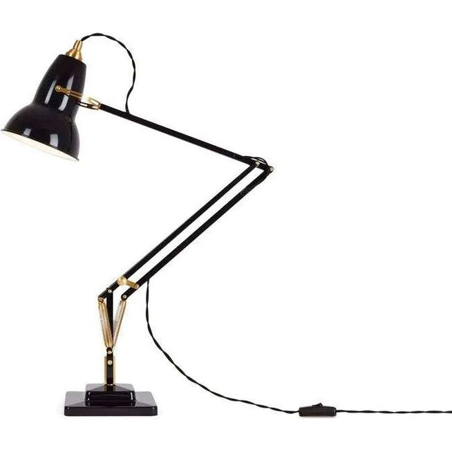 Photo of Original 1227 Brass Desk Lamp Jet Black - Table Lamps - George Carwardine - Black