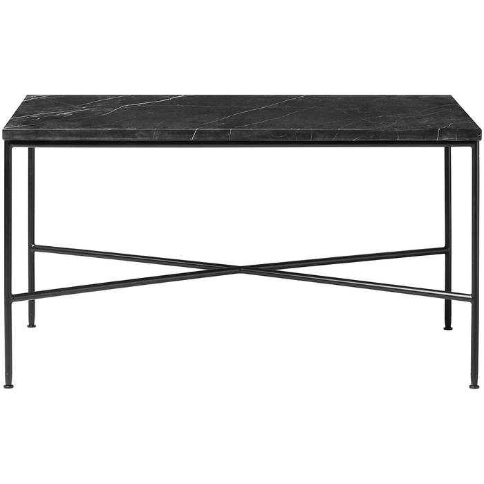 Photo of Mc310 Rectangular Coffee Table, Charcoal - Coffee Table - Paul Mccobb - Black - Metal/Stone