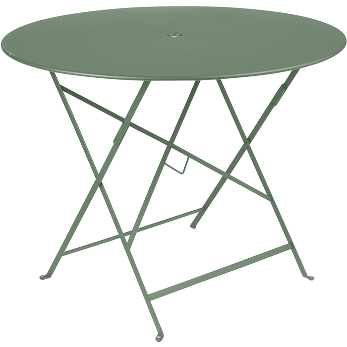 Photo of Bistro Table Ø 96 cm, Cactus - Garden Table - Green - Metal