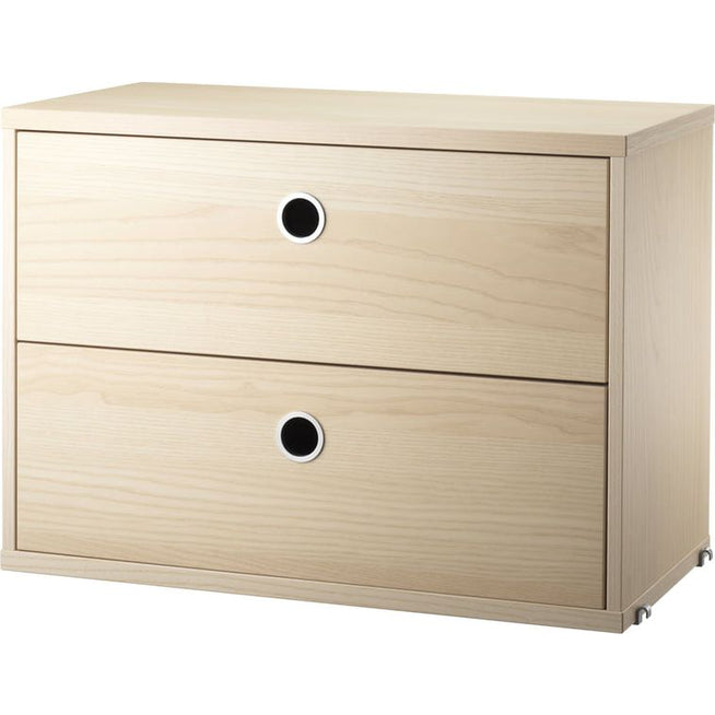 Photo of String drawer unit 58x30, Ash - Shelving - Nils Strinning - Wood-coloured - Wood