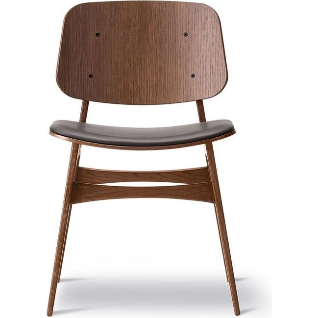 Photo of Søborg 3051 Wood Base Chair - Upholstered Seat