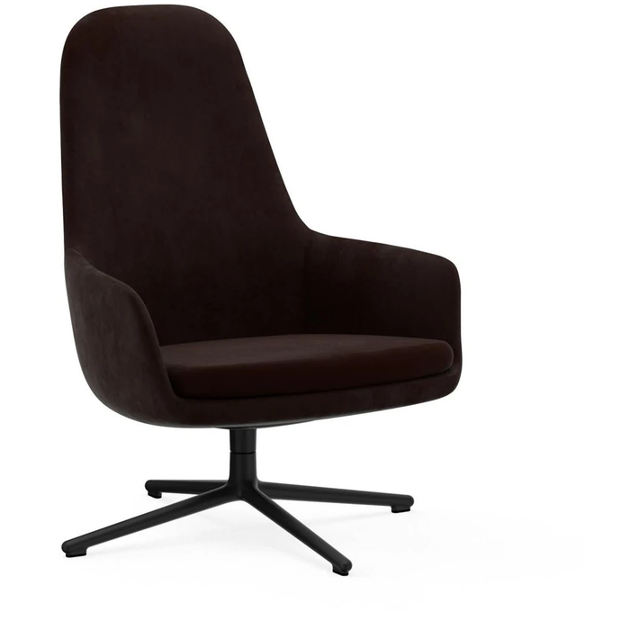 Photo of Era Lounge Chair High Swivel Black Alu