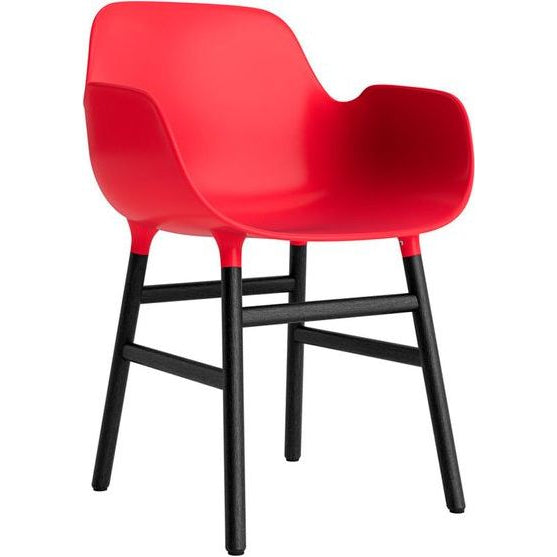 Photo of Form Armchair Wood - Spisebordsstol - Black Oak / 3
