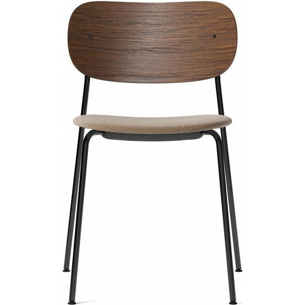 Photo of Co Dining Chair, Upholstered seat, Black Frame