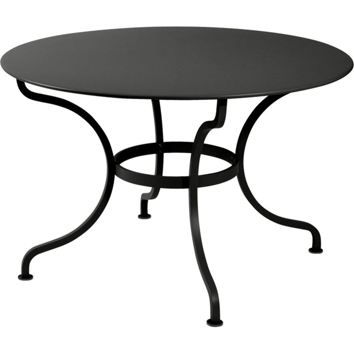 Photo of Romane Table Ø 137 Cm, Liquorice - Matbord Utomhus - Svart - Metall
