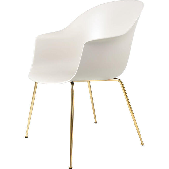 Photo of Bat Dining Chair, Un-Upholstered, Conic Base