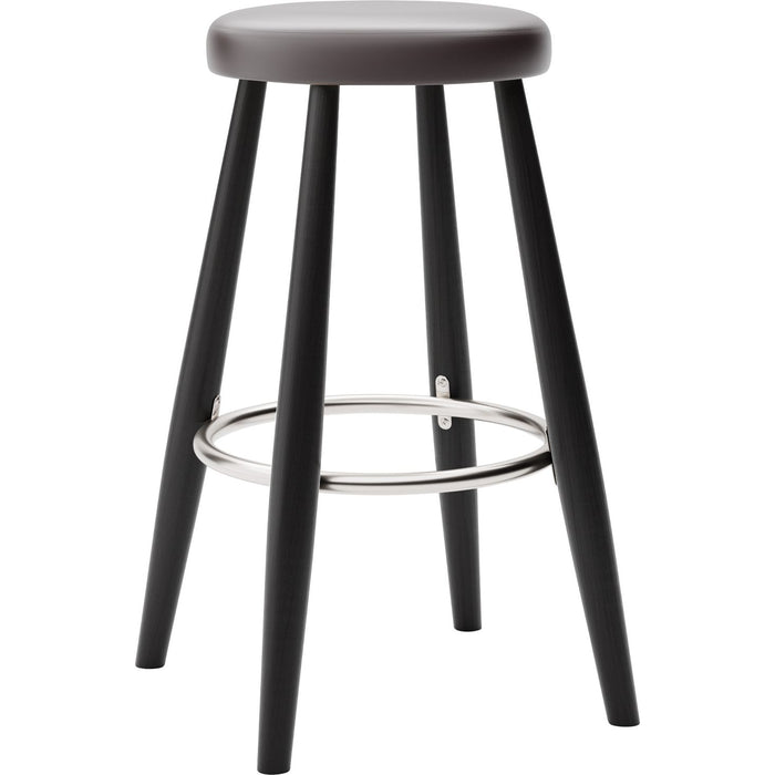 Photo of Ch58 Bar Stool - Black Lacquered Oak
