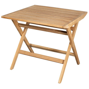 Photo of Flip Folding Table 80x80x72.5 Cm Teak