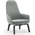 Era Lounge Chair High Black Oak