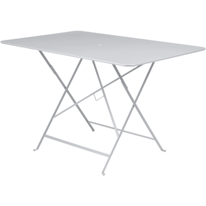 Photo of Bistro Table 117 X 77 Cm, Cotton White - Matbord Utomhus - Vit - Metall