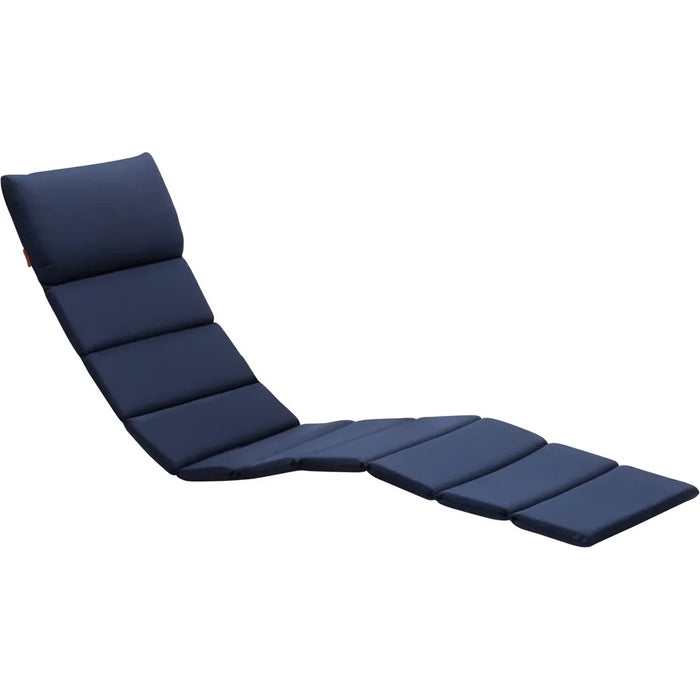 Barriere Deck Chair Cushion Outdoor Textile/marine - Dynor & Kuddar - Skagerak Design Team - Blå