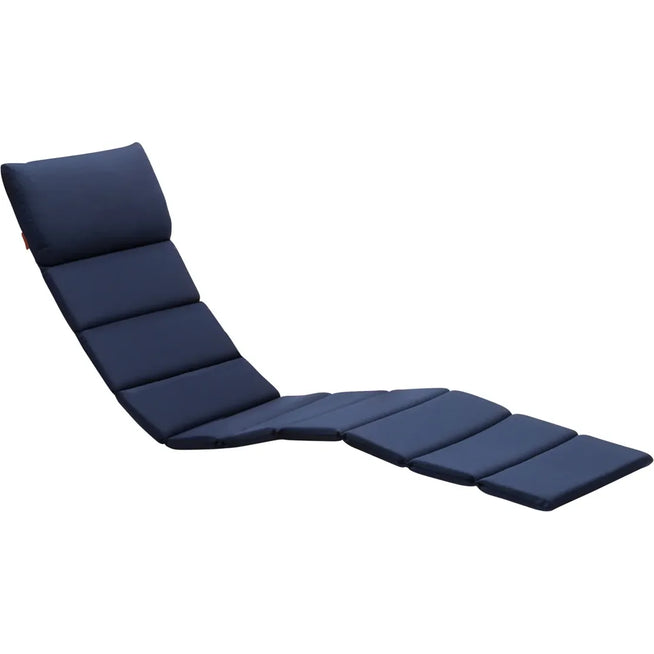 Photo of Barriere Deck Chair Cushion Outdoor Textile/marine - Dynor & Kuddar - Skagerak Design Team - Blå