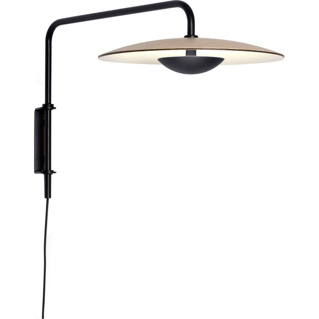 Photo of Ginger 20 A - Oak, Dimmable Plug-in - Wall Lamps - Joan Gaspar - Wood
