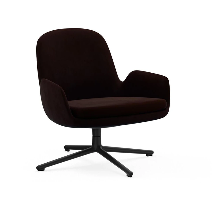 Photo of Era Lounge Chair Low Swivel Black Alu