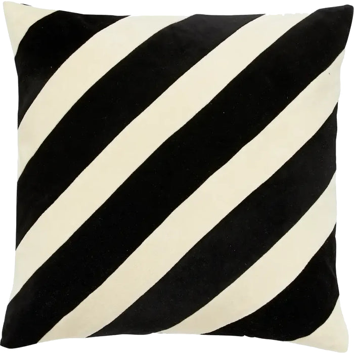 Photo of Theta Cushion Black/Ivory Including Filling