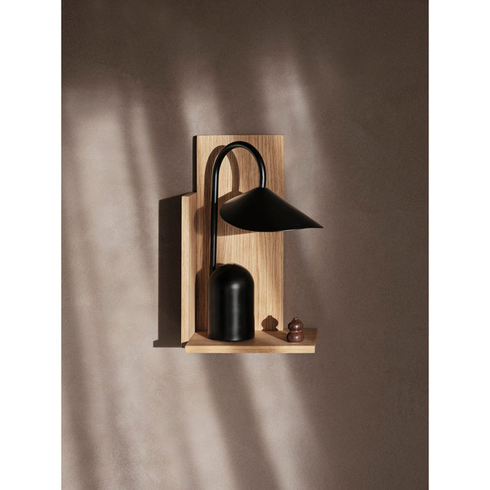 Photo of Stagger Hylde - Hylde - Tall - Oiled Oak - W20 X D13 X H32 Cm