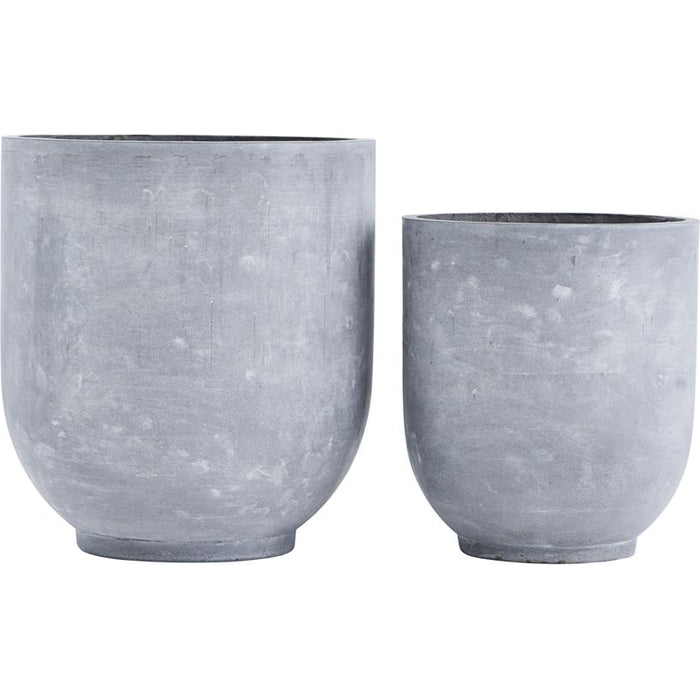 Photo of Farm Flower Pot Set Concrete Appearance 1