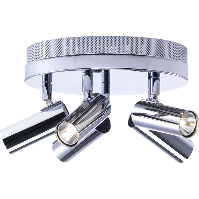 Photo of Puck Ceiling Lamp 5-Flame - Chrome - Spotlights - Åke Hultgren - Silver