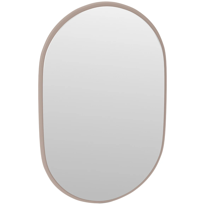 Photo of Look Oval Mirror - Mushroom - Halvkroppsspeglar - Peter J. Lassen - Beige