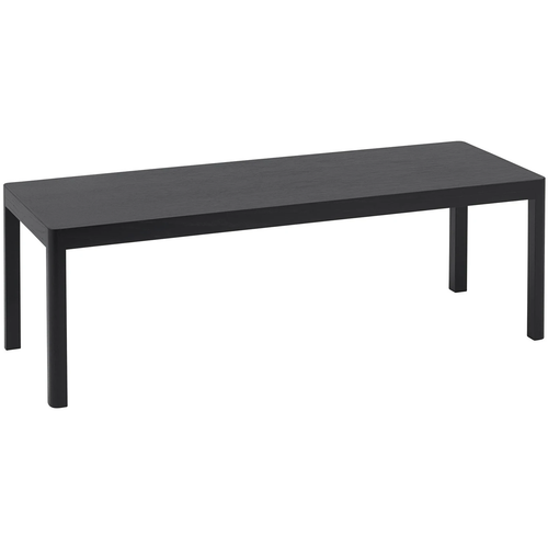 Photo of Workshop Coffee Table, Design - Black Lacquered Oak - Coffee Table - Cecilie Manz - Black - Wood