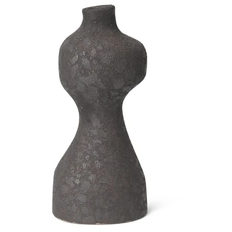 Photo of Yara Vase - Vase - Yara Vase - Medium - Rustic Iron - W14 X D11.5 X H30.5 Cm