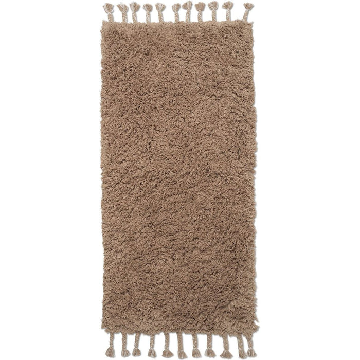 Photo of Amass Long Pile Runner - White Pepper