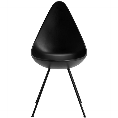 Photo of 3110 Droppen - Black - Dining chairs - Arne Jacobsen - Black - Metal/plastic