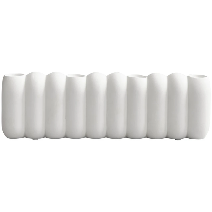 Photo of Tube Candle Holder Bone White