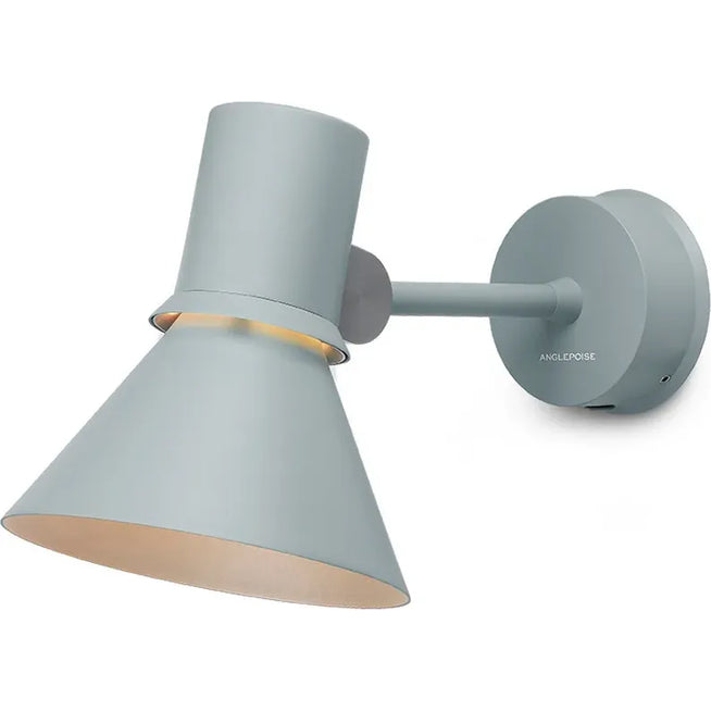 Photo of Type 80 Wall Light, Grey Mist, Incl. Led 6w Max 10w E27 600lm, 2700k Ip20 - Sänglampor - Sir Kenneth Grange - Grå