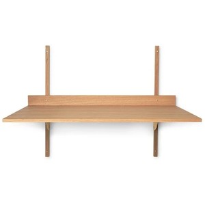 Photo of Sector Desk - Skrivebord - Oak/brass