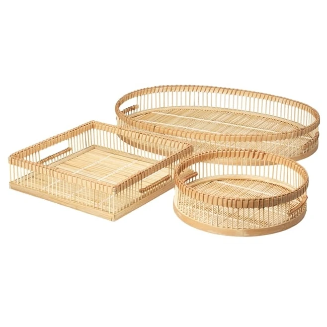 Photo of Taro Trays Set of 3 Pieces
