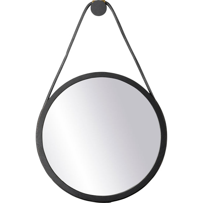 Photo of I3 Mossø Wall Mirror Oak Black Painted