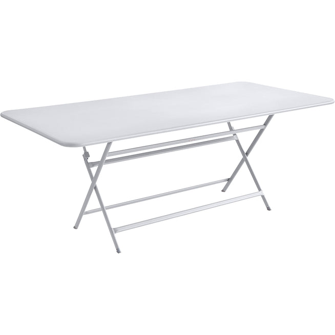 Photo of Caractère Table 190x90 Cm Cotton White 01 - Matbord Utomhus - Studio Fermob - Vit - Metall
