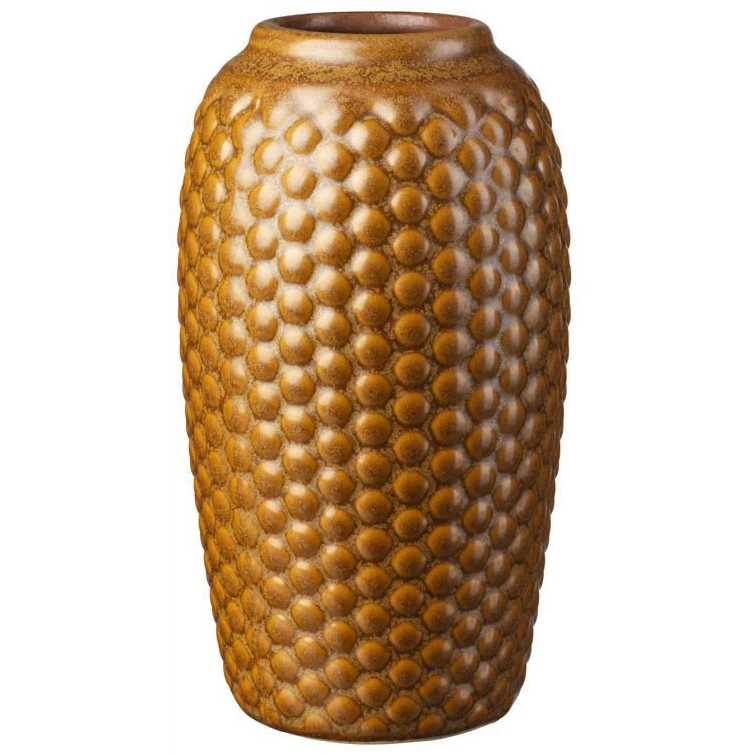 S8 Lupin Vase H: 22 Cm - Golden Brown
