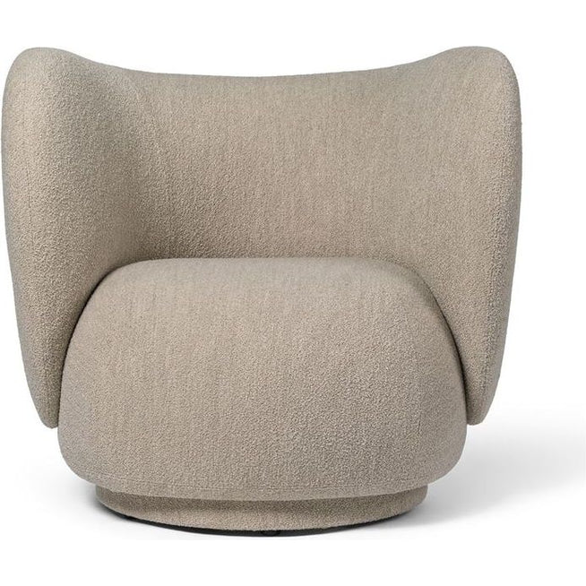 Photo of Rico Lounge Chair - Soft Bouclé