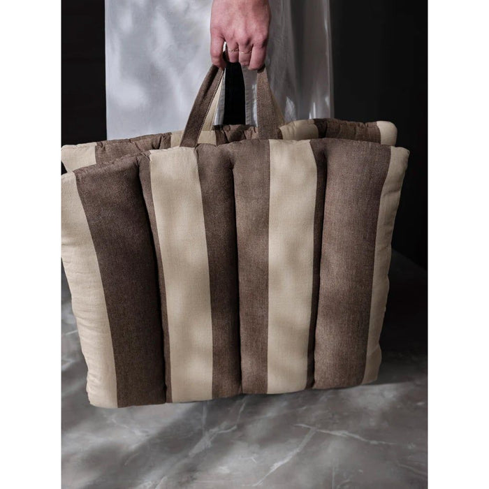Photo of Strand Folding Mat 50x100 Cm - Carob Brown/parchment