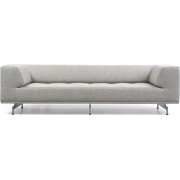 Photo of 4511 Delphi 3. Pers sofa L: 240 cm - Cognac 370/brushed aluminium