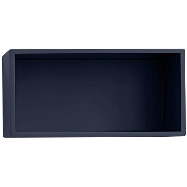 Photo of Mini Stacked Storage 2.0, Small, Midnight Blue - Shelving - Julien De Smedt - Blue - Mdf