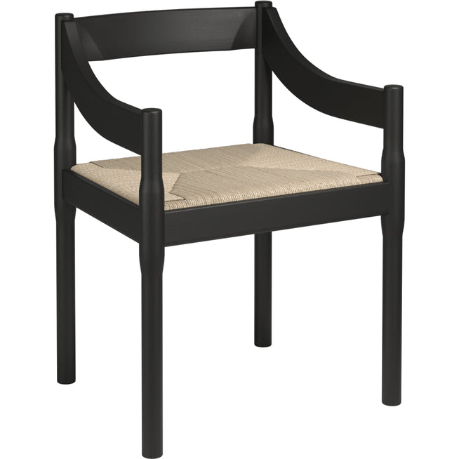 Photo of Carimate Armchair Black Ash Wicker
