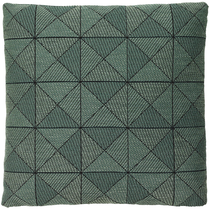 Tile Cushion Green - Prydnadskuddar & Kuddfodral - Anderssen & Voll - Grön