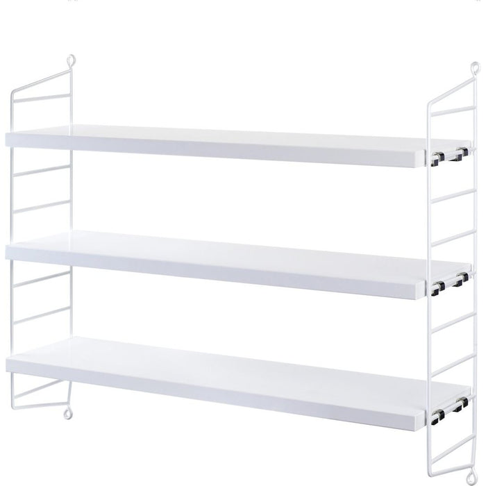 Photo of String Pocket White - Wall shelves - Nils Strinning - Wood-coloured, white - Metal/wood