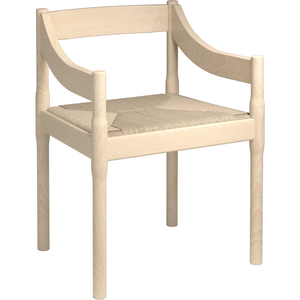 Photo of Carimate Armchair Beech - Natural Wicker