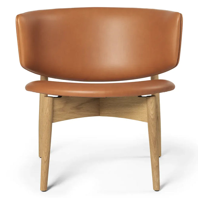 Photo of Herman Lounge - Loungestol - Oak/envy 20320 Cognac - W: 72.5 X H: 71 X D: 64.5 Cm
